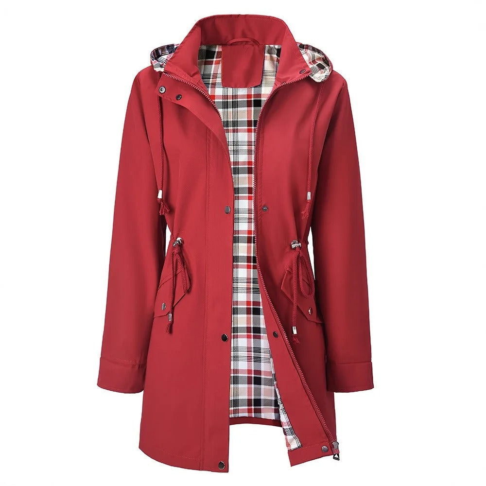 Mara | 3-in-1 Waterdichte Regenjas met Afneembare Capuchon