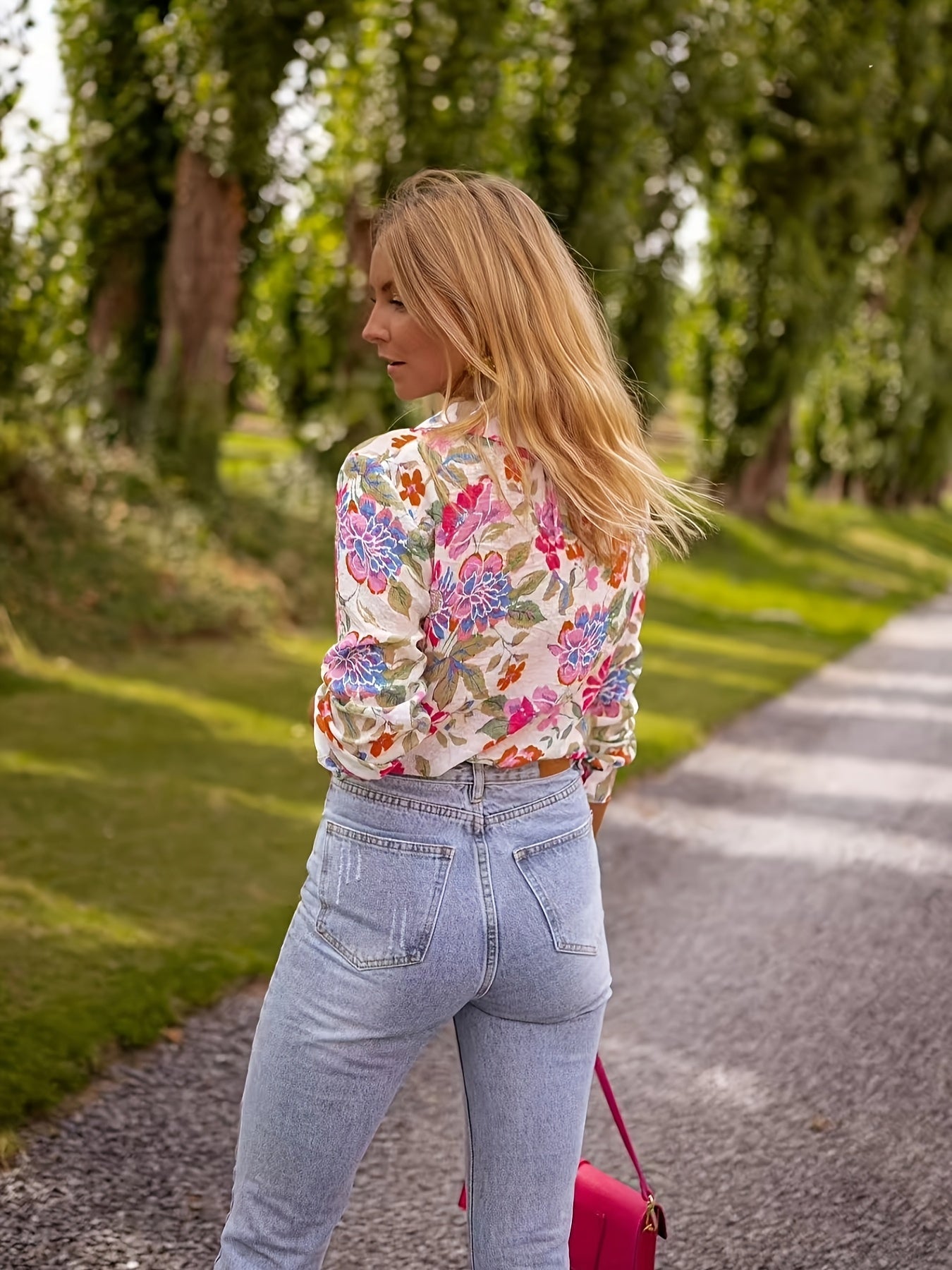 Amandine™ — Bloemenblouse