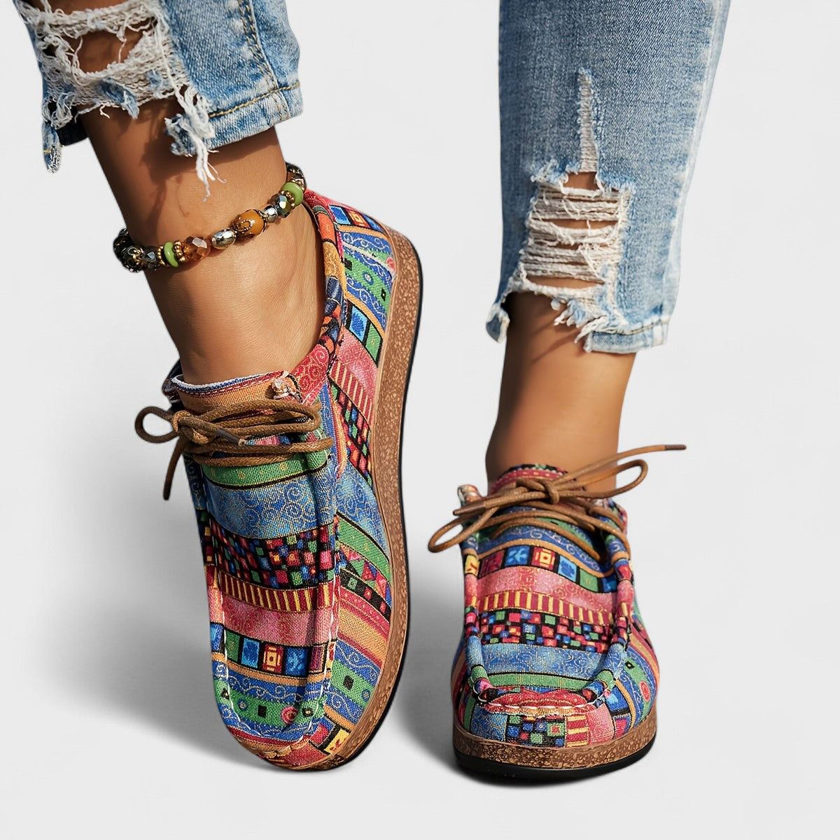 Lunessa | Kleurrijke Comfort Sneakers