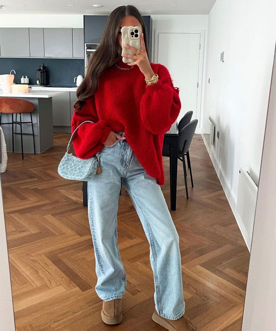 Skylar™ — Relaxte Los Gebreide Trui