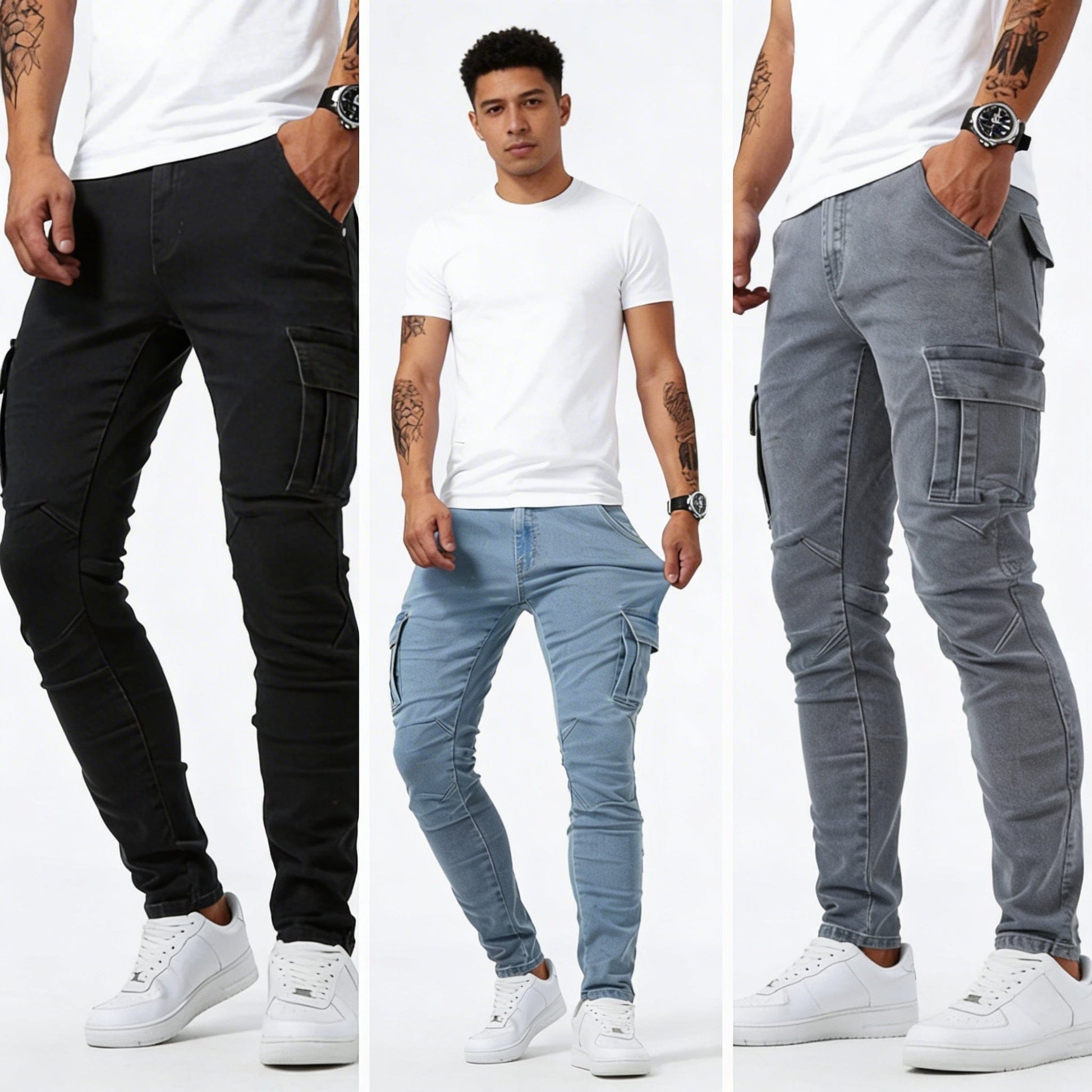 Milan | Moderne Cargo Jeans
