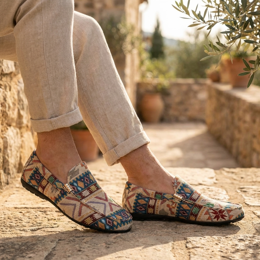 Cas | Comfortabele Heren Slip-On Schoenen