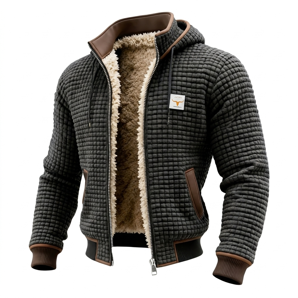 Stijlvol Retrojack met Capuchon & Ritssluiting