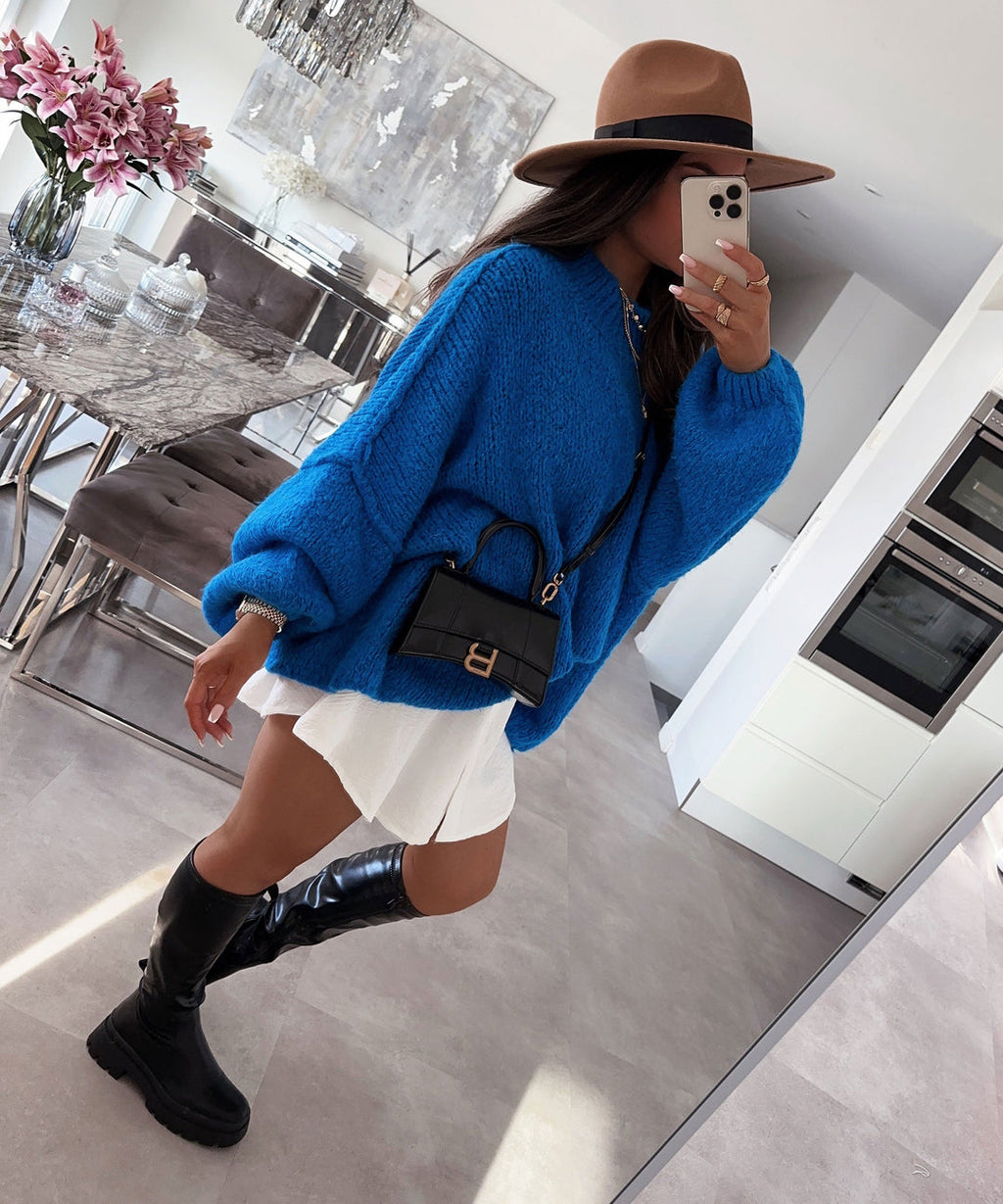 Skylar™ — Relaxte Los Gebreide Trui