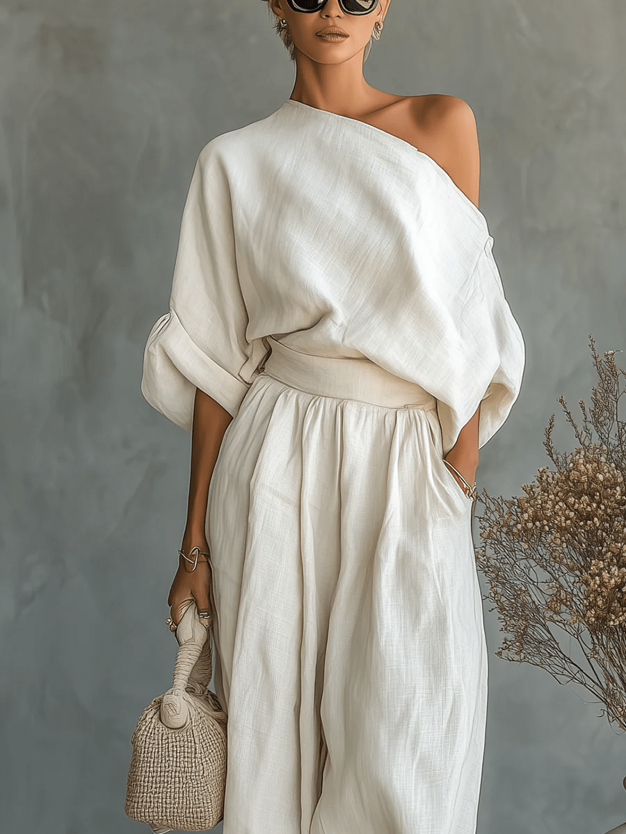 Mila™ | 2-delige off-shoulder set