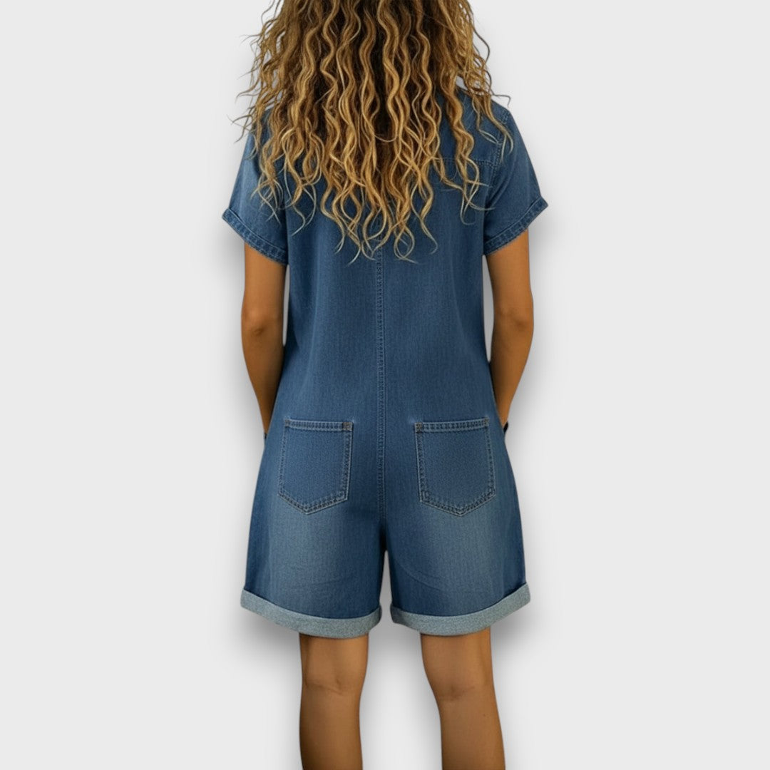 Joan | vintage shorts met denimlook