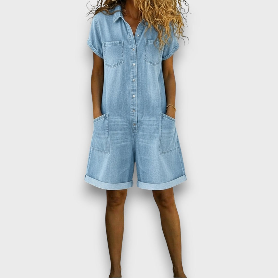 Joan | vintage shorts met denimlook