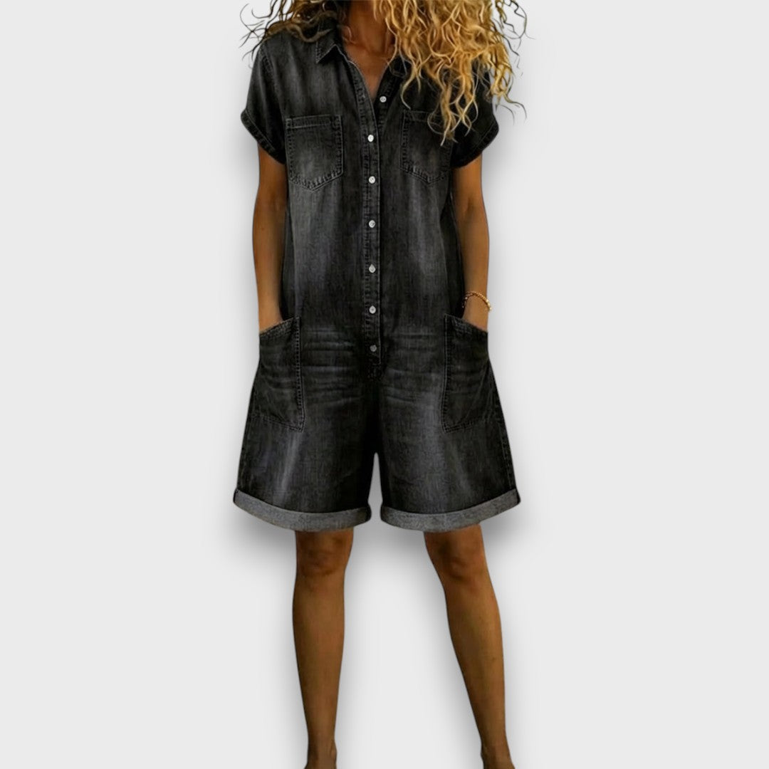 Joan | vintage shorts met denimlook