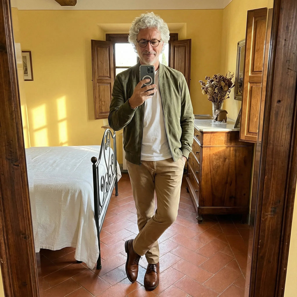 Milan — Bomber in Camoscio