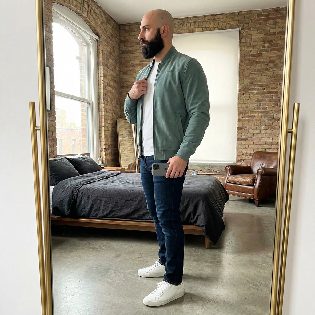 Milan — Bomber in Camoscio
