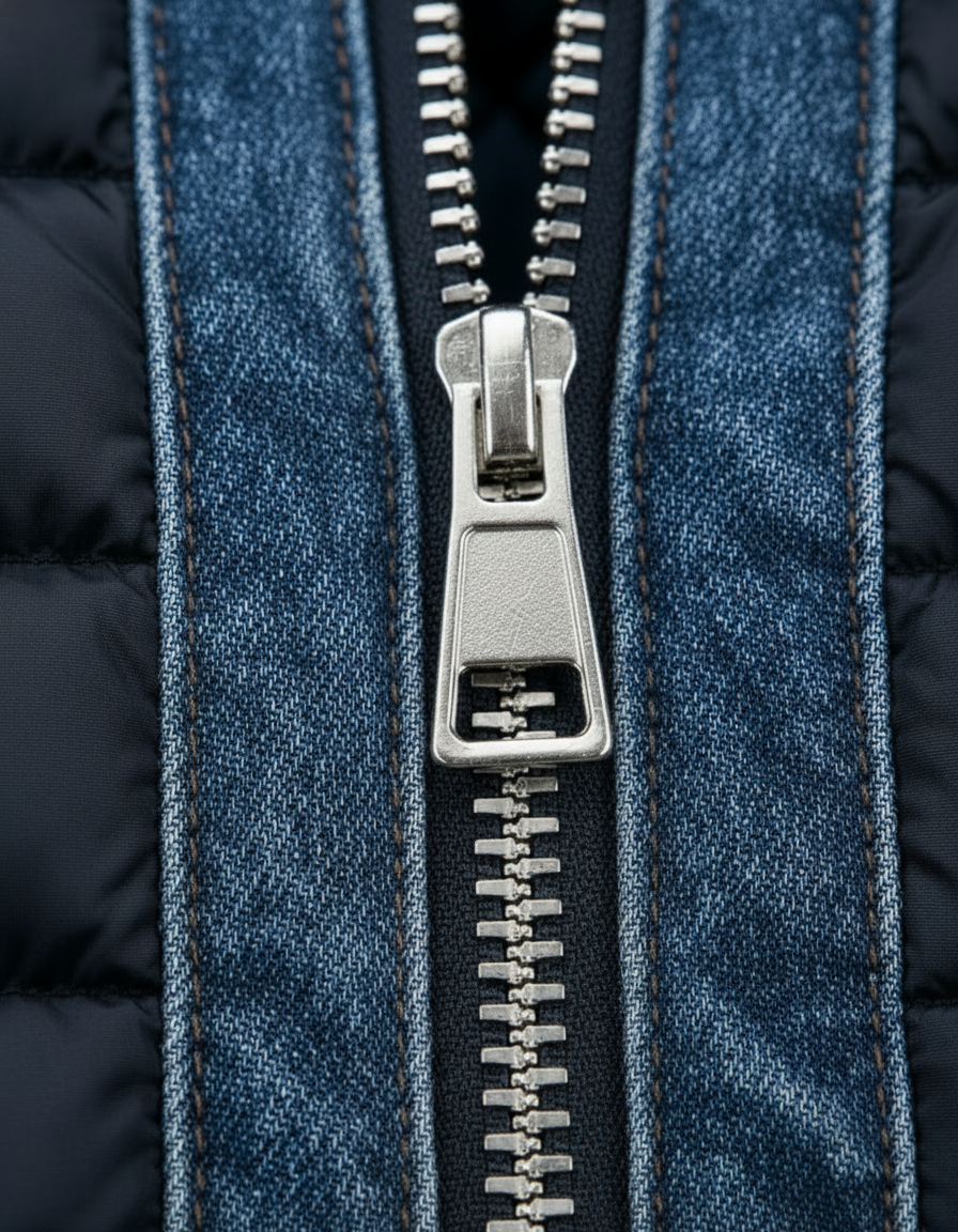 Jaxen | Hybride gewatteerde denimjas