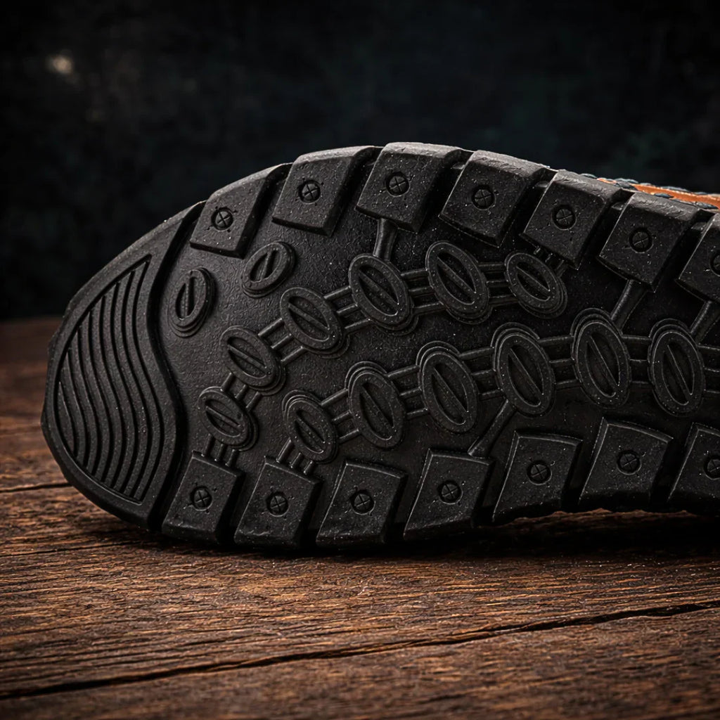 Sandro | Comfortabele leren sandalen