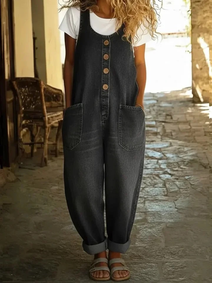 Ruth | Katoenen jeans vintage georganiseerd
