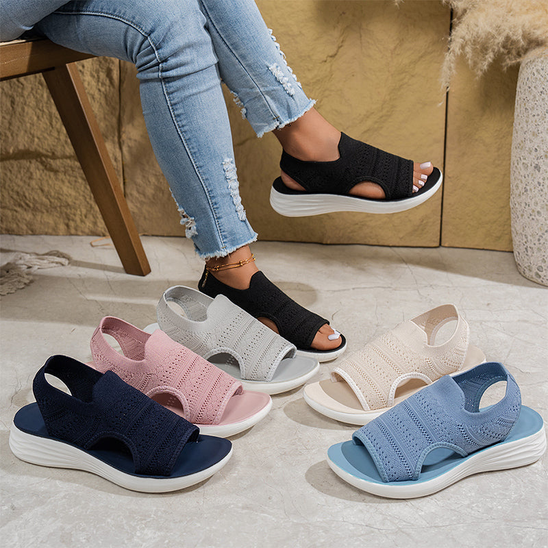 Lisa™ | Dames Platformsandalen van Ademend Materiaal
