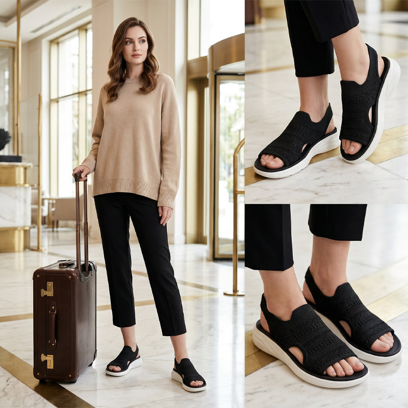 Lisa™ | Dames Platformsandalen van Ademend Materiaal