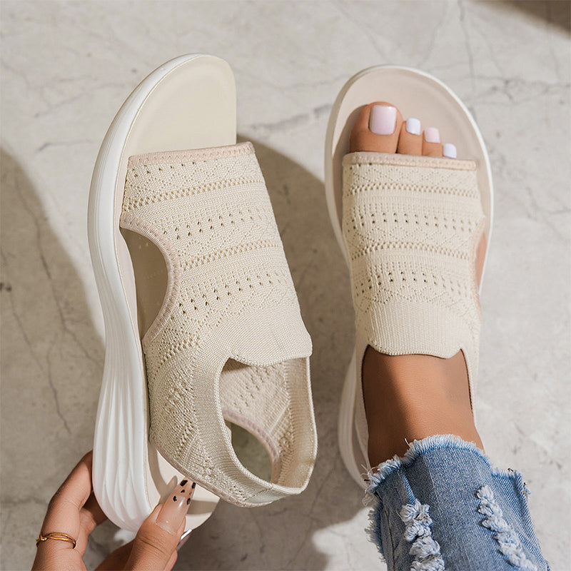 Lisa™ | Dames Platformsandalen van Ademend Materiaal