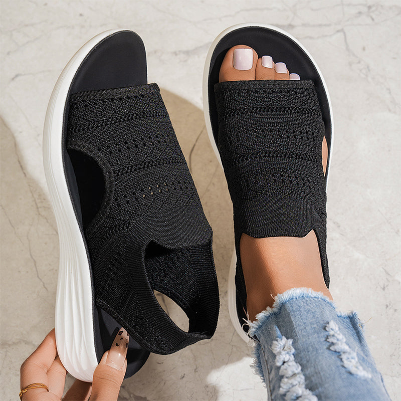 Lisa™ | Dames Platformsandalen van Ademend Materiaal