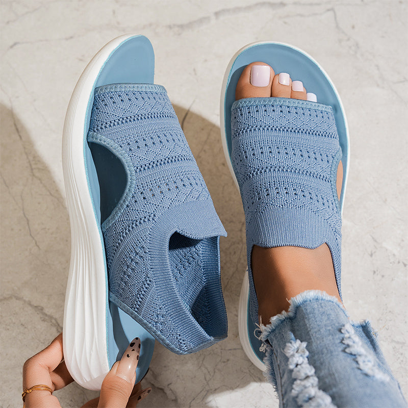 Lisa™ | Dames Platformsandalen van Ademend Materiaal