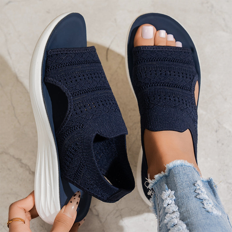 Lisa™ | Dames Platformsandalen van Ademend Materiaal