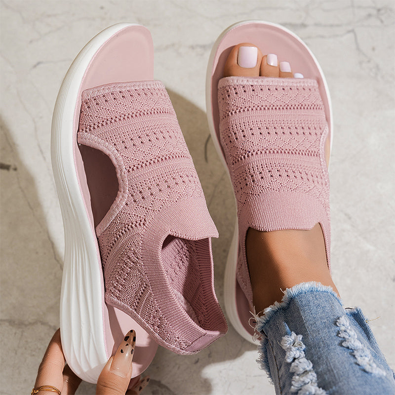 Lisa™ | Dames Platformsandalen van Ademend Materiaal