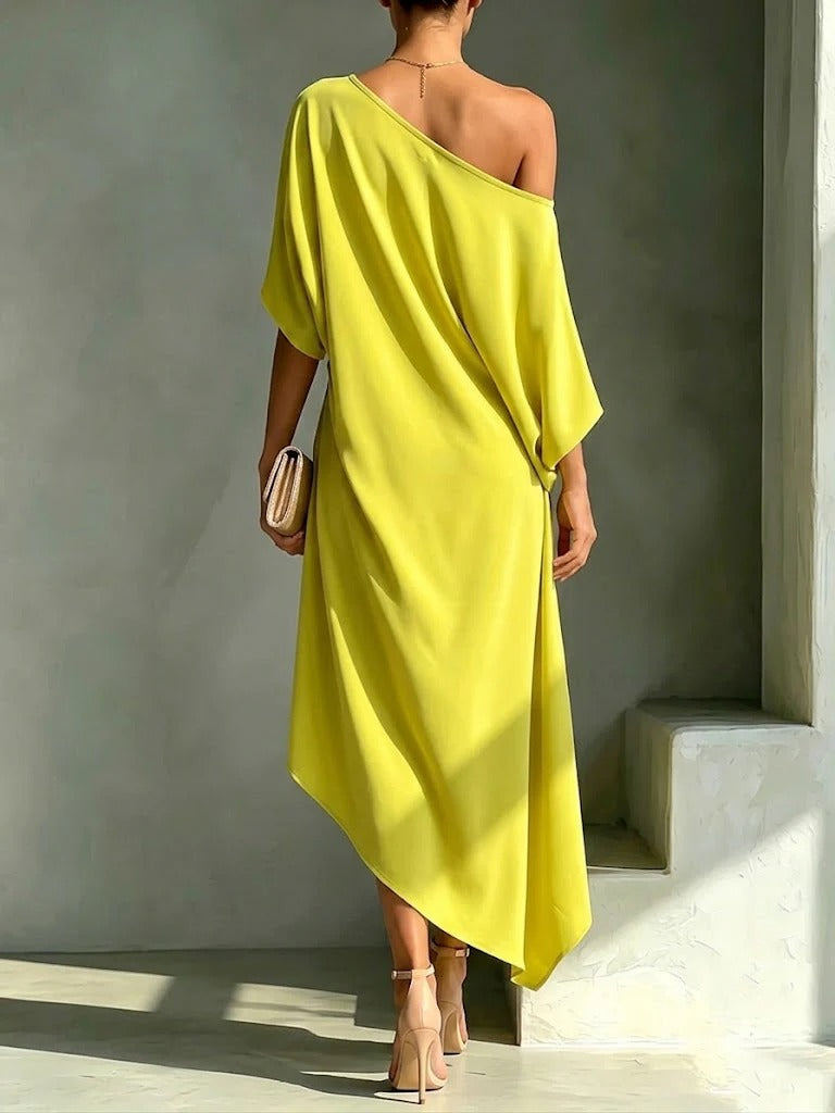 Emma | Elegante asymmetrische jurk